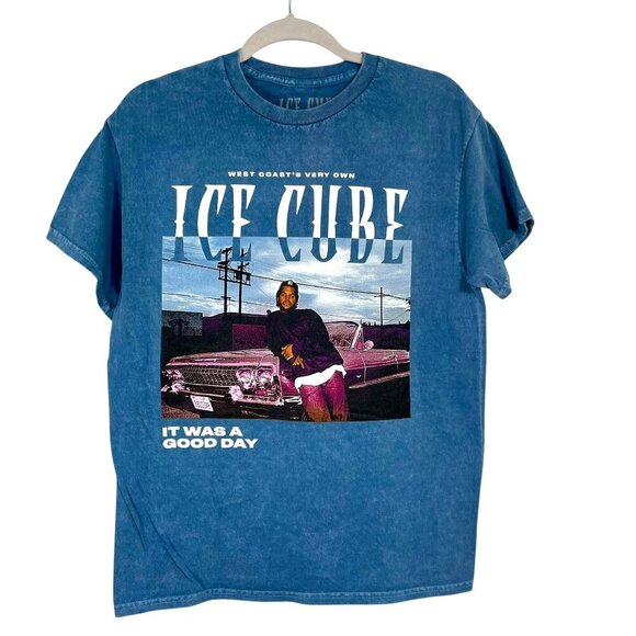 Ice Cube Graphic Tee It Was a Good Day Rap Hip Hop Vintage Style Shirt M - Picture 2 of 10